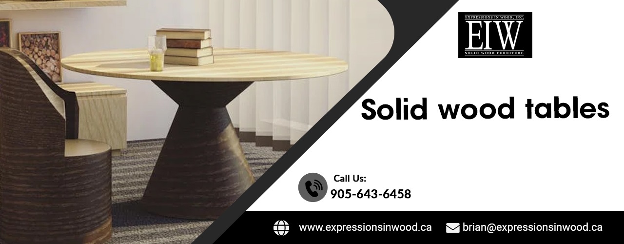 Solid wood tables - expressionsinwood